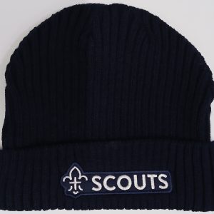 Gorro Azul com Flor de Lis