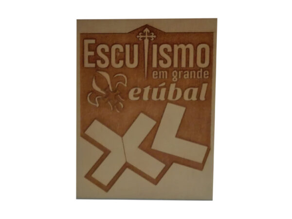 Placa "Escutismo em grande - Setúbal -XL"-0