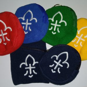 Porta Moedas Polar com Flor De Lis