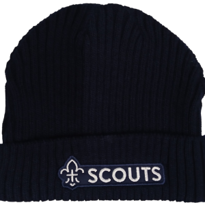 Gorro Azul com Flor de Lis