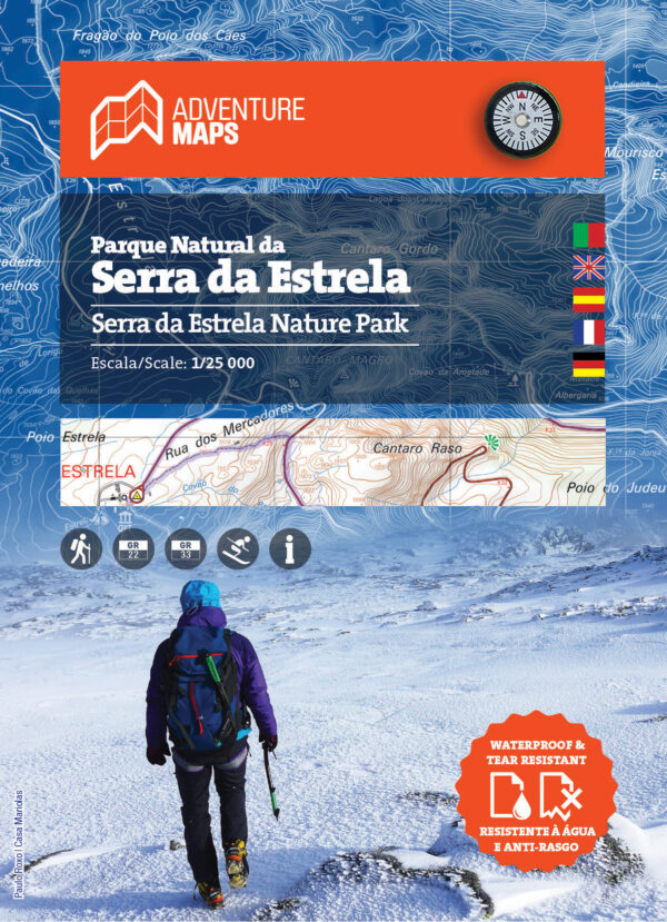 Mapa do Parque Nacional da Serra da Estrela-0