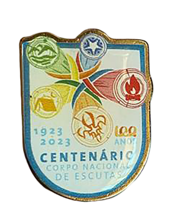 Pin Centenário CNE - escudo-0