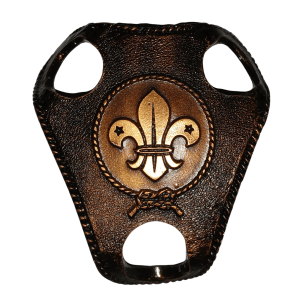 Anilha Metal Triangular c/ Insígnia Mundial