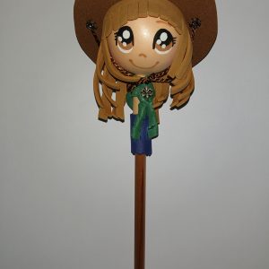 Lápis com Boneco Eva